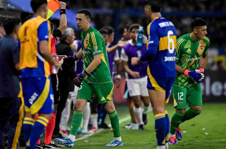 El arco de Boca. Foto: Getty Images.