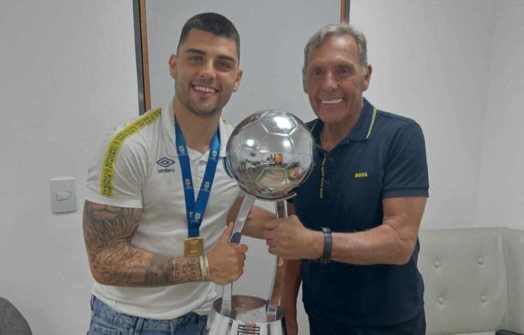 Nacho Russo y Miguel Ángel Russo.